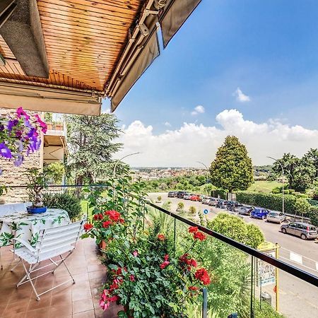 Terrazza Piccolomini: Elegant Apartment Stunning View Over Rome/St Peter'S Dome Exterior photo